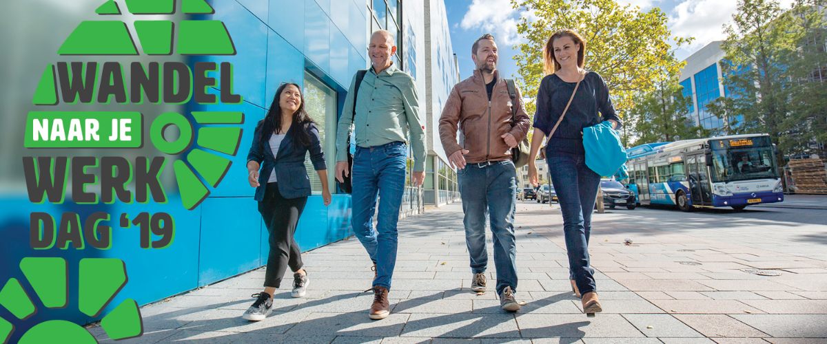Wandel op 4 april naar je werk
