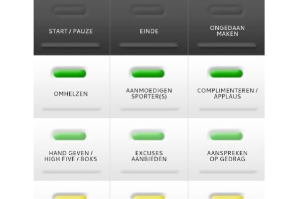 SportklimaatApp: slechts 4% onsportieve wedstrijden