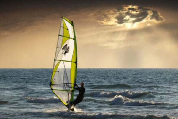 Speedsurfen met dank aan gps