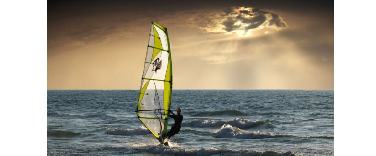 Speedsurfen met dank aan gps