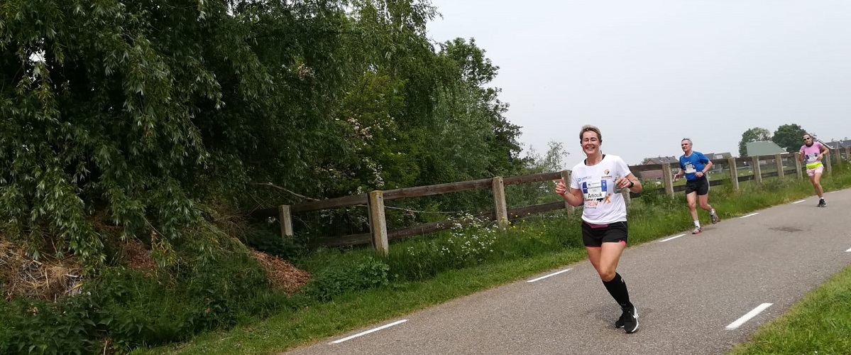 Anouk Witteveen scoort dik pr in Leiden Marathon
